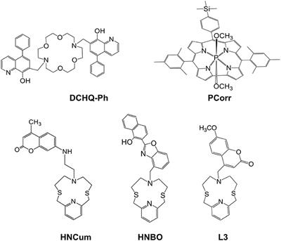 A Fluorescent Sensor Array Based on Heteroatomic Macrocyclic Fluorophores for the Detection of Polluting Species in Natural Water Samples